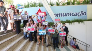 Brasília- DF 02-09-2016  Reunião prototesto dos membros do conselho curador da EBC. Foto Lula Marques/Agência PT